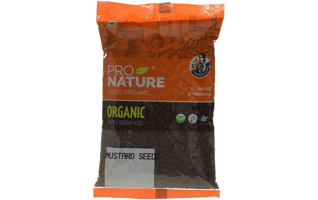 Pro Nature Organic Mustard Seeds    Pack  500 grams